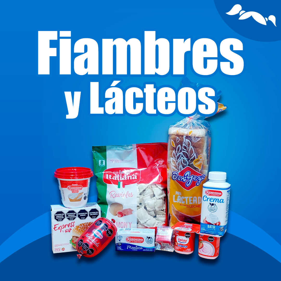 Fiambres y lácteos